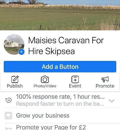 Maisies Caravan For Hire Skipsea Exterior photo